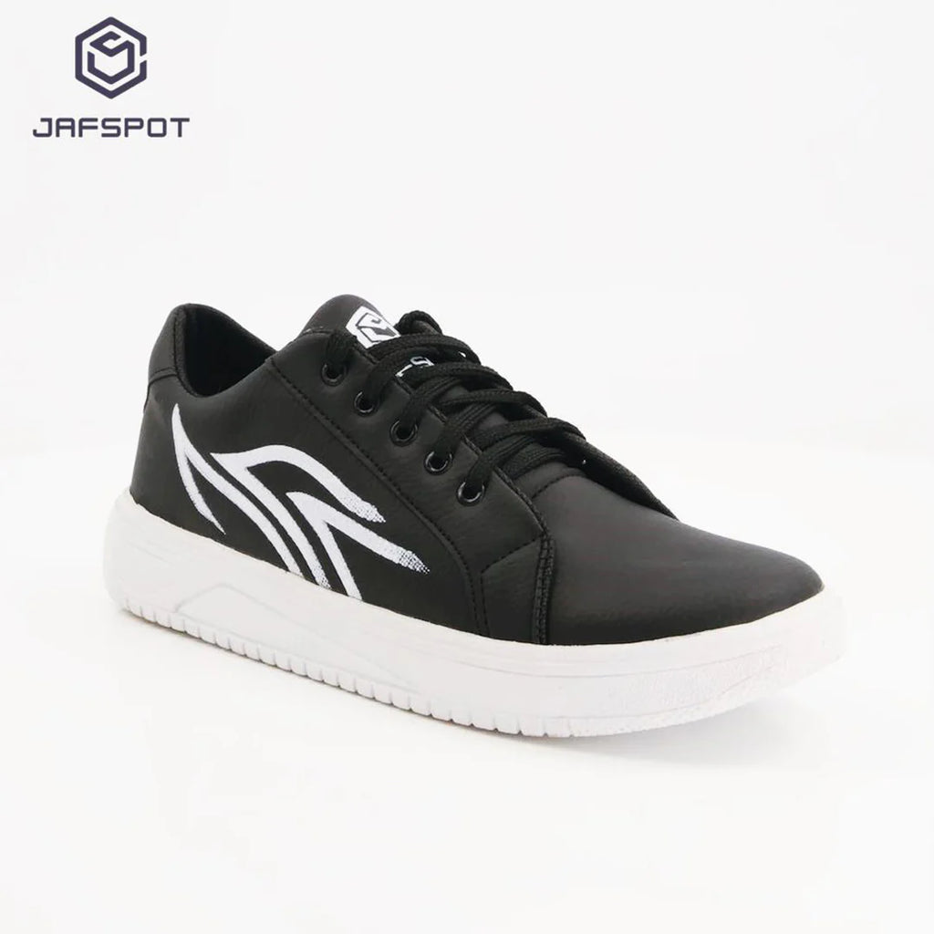 JAFSPOT Black Sports Sneakers – Built for Style & Comfort