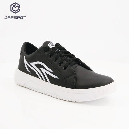 JAFSPOT Black Sports Sneakers – Built for Style & Comfort