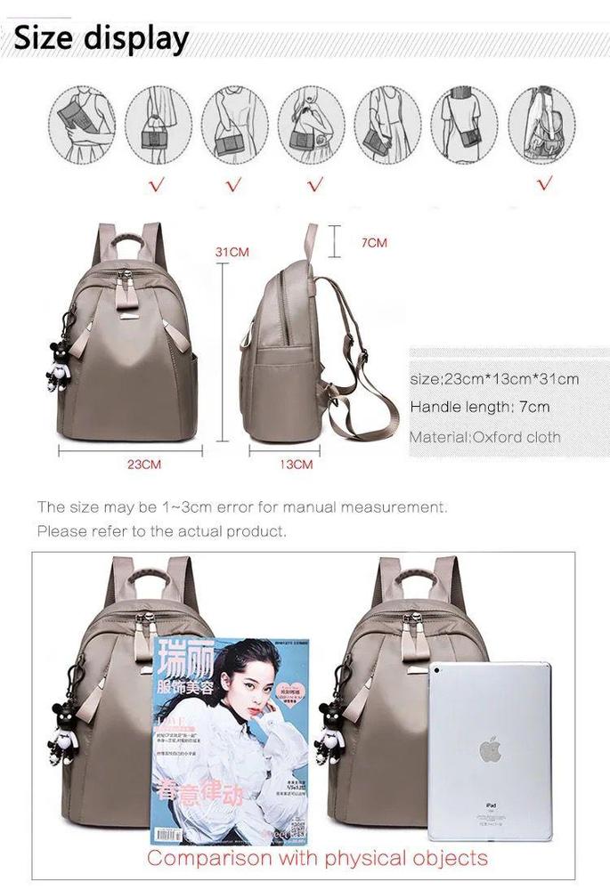 Nylon Backpack For Girls